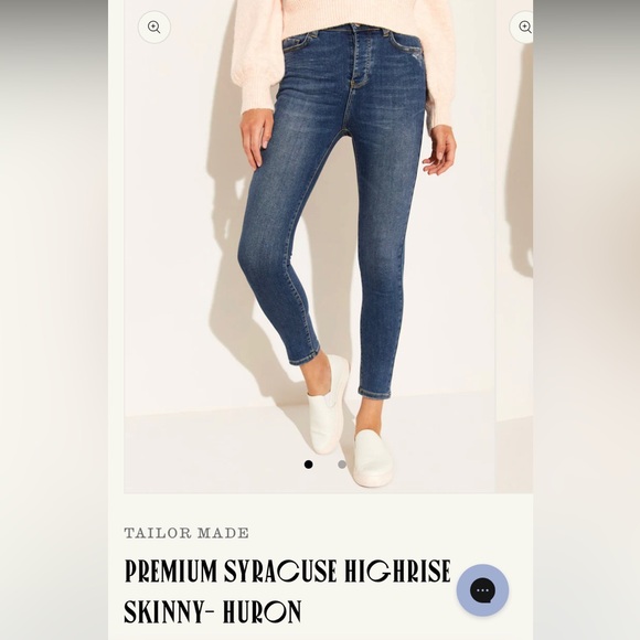 Tailor Made high rise skinny jeans - Picture 1 of 3